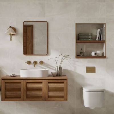 Hampton Beige Matt Ceramic Wall 300x600mm