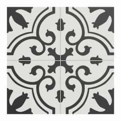 Goya Patterned Glazed Ceramic Wall & Floor Tile 250x250mm